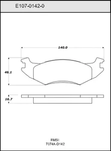 Bendix DISC PAD 449650 