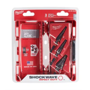 Milwaukee Electric Co. 3PC IMPACT STEP 1283006 