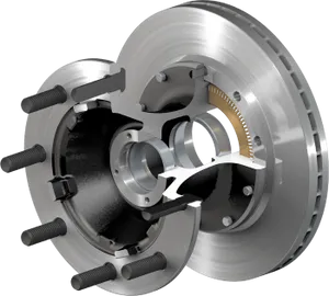 Conmet Iron Conventional Hub/Rotor F08 Front Hub HP8 464364 