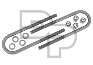 Dayton Single U-Bolt w/Washer & Nuts 229420 