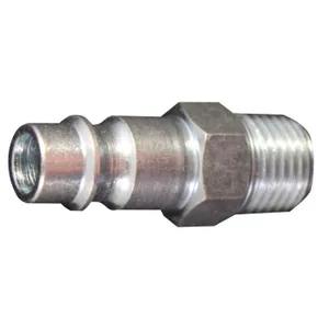 Milton HI-Flo V-Style 1/4 MNPT Steel Plug 2/cd 1055872 