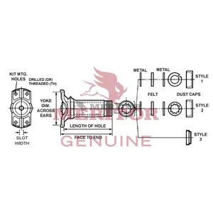 Meritor Slip Yoke 731514 