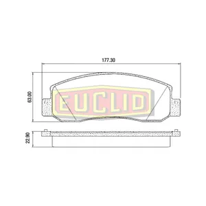 Meritor DISC PAD SET 758526 