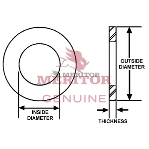 Meritor Washer 714338 