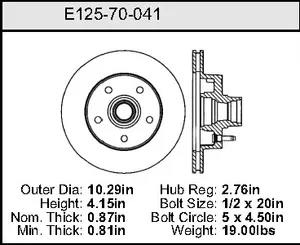 Bendix ROTOR 452824 