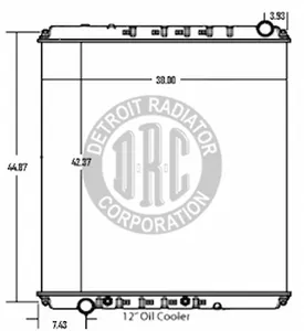 Detroit Radiator Freightliner 1152812 