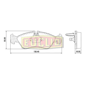 Meritor DISC PAD SET 762790 
