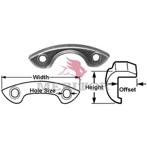 Meritor Clamp-Rim 775576 