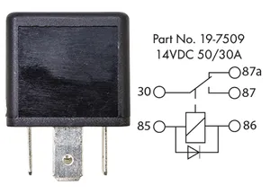 Tectran Relay - General Use 231042 