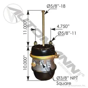 Automann Chamber Assembly - Spring And Service Brake 265480 