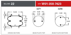 Firestone AIR SPRNG 592260 