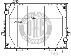 Detroit Radiator International 1152994 