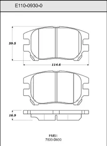 Bendix DISC PAD 448790 