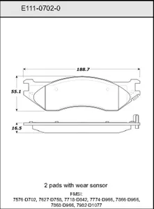 Bendix DISC PAD 459158 