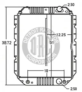 Detroit Radiator International 915888 
