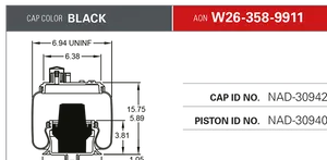 Firestone FITTING, SUSPENSION, 170/127 ASSEMBLY 213450 