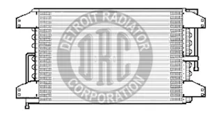 Detroit Radiator Ac Condensers 1148166 