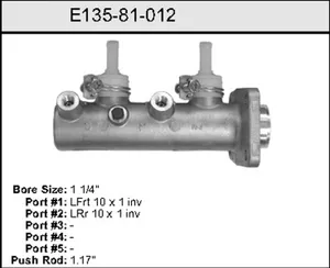 Bendix MASTER CYLINDER 442562 