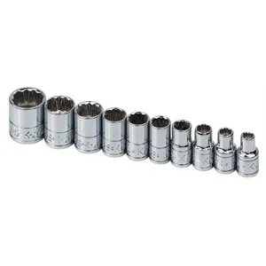 S-K Hand Tools SOCKET SET 1/4I 1325126 