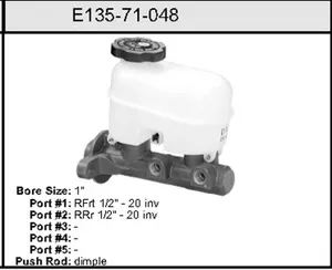 Bendix MASTER CYLINDER 442438 