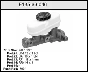 Bendix MASTER CYLINDER 457640 