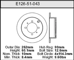 Bendix ROTOR 443428 