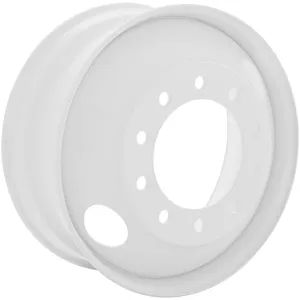Accuride ESW Accu-Lite 22.5x8.25 2HH Powder Grey Steel Wheel 592334 