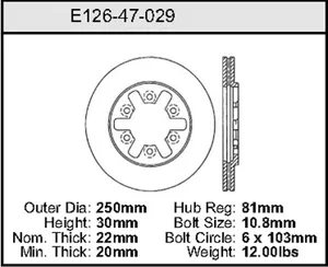 Bendix ROTOR 461158 