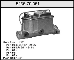 Bendix MASTER CYLINDER 450120 