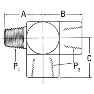 Eaton Adapter, NPTF 883082 