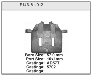 Bendix CALIPER 452990 