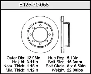 Bendix ROTOR 446606 
