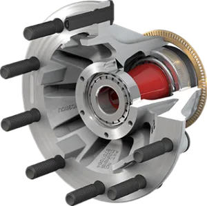 Conmet Aluminum PreSet FF Front Hub HP10 ABS 287656 