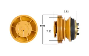 Kit Masters Reman Fan Clutch 968186 