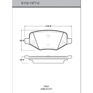 Bendix DISC PAD 453774 