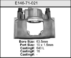 Bendix CALIPER 447992 