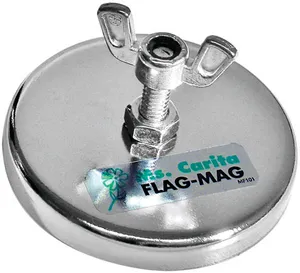 SafeTruck by Ms. Carita Magnetic Flag Holder 211848 