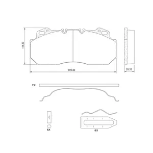 Haldex HIGH FREQ BRAK 673718 