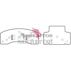 Meritor DISC PAD SET 783690 