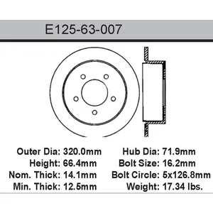 Bendix ROTOR 458104 