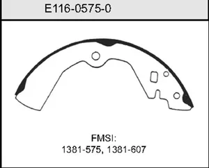 Bendix BRAKE SHOE 457764 