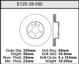Bendix ROTOR 458196 