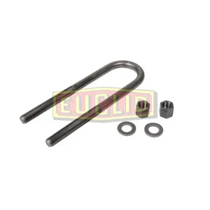 Euclid Bolt Kit, Leaf Spring, Suspension, Round Bend, 7/8-14 Thd... 278588 