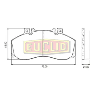 Meritor DISC PAD SET 764394 