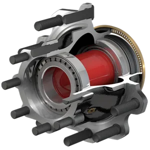 Conmet Iron PreSet R Drive Hub HP10 ABS 351620 