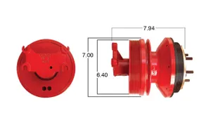 Kit Masters Reman Fan Clutch 967656 
