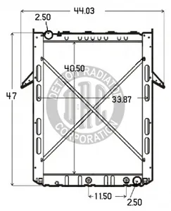 Detroit Radiator Volvo 916542 