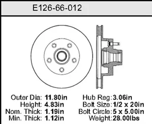 Bendix ROTOR 441080 