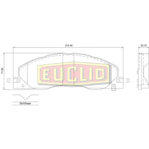 Meritor DISC PAD SET 765450 