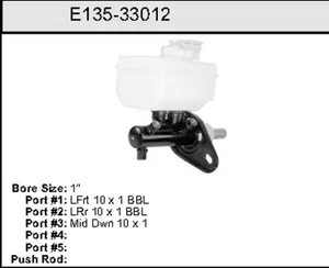 Bendix MASTER CYLINDER 457504 
